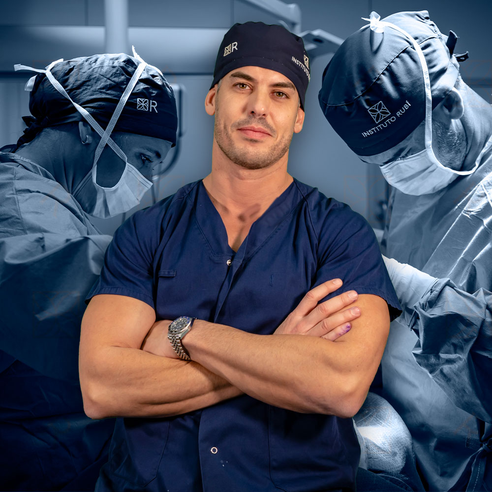 Dr. Carlos Rubí, cirujano plástico y director de Instituto Rubí, especialista en cirugía de lipedema